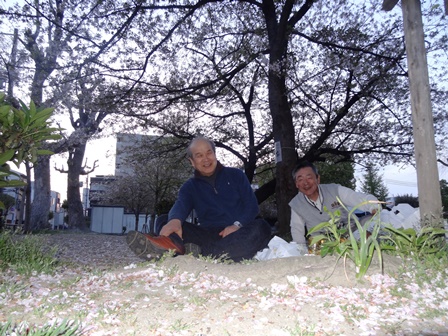 内代公園にて